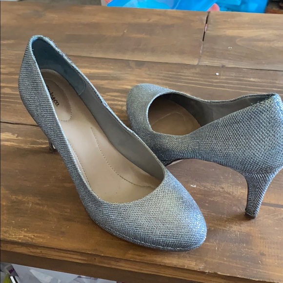 Style & Co. Shoes - Style & Co silver sparkly heels. Size 11